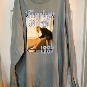 Taylor Swift Sage Green Crewneck